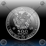 1oz ARMENIJA "Noetova barka" 500 Dram 2013